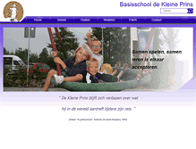 Tablet Screenshot of kleineprins-skovv.nl